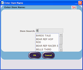 Item Search