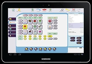 pizza point of sale android tablet