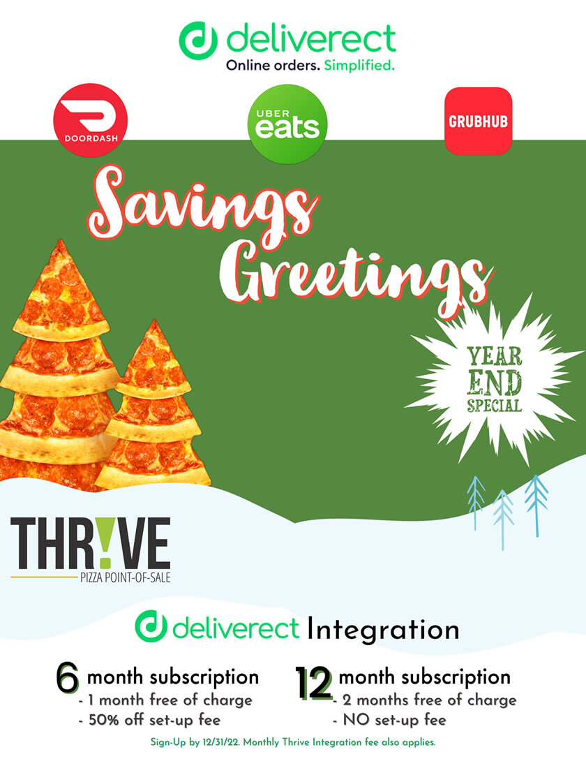 Thrive POS deliverect special